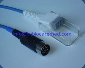 Chine Câble d'extension compatible Drager spo2, 2,4m, 8 broches fournisseur