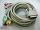 Schiller compatible 10 mène le câble d'électrocardiogramme avec l'extrémité d'agrafe/extrémité de banane, le CEI fournisseur