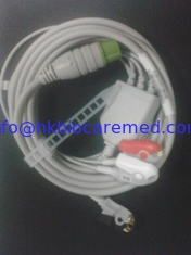 Chine Câble 3lead, extrémité d'agrafe, AHA d'ecg de Fukuda, pour DS-5300W DS-5100E DS-700 fournisseur