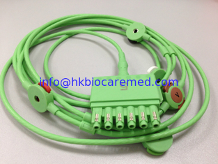 Chine Câble original d'ecg de Monolead d'avance de Drager 5 pour l'adulte, AHA, MS14560 fournisseur