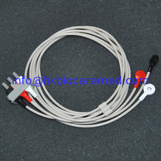 Chine original 3 mènent le câble de fil d'ecg, M1605A, l'extrémité instantanée, AHA fournisseur