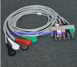 Chine original 5 mènent le câble de fil d'ecg, M1625A, l'extrémité instantanée, AHA fournisseur