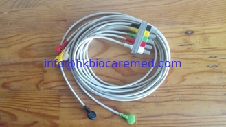 Chine original 5 mènent le câble de fil d'ecg, M1635A, l'extrémité instantanée, le CEI fournisseur