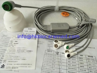 Chine Câble original de l'avance ECG de BLT 5 avec l'extrémité instantanée, AHA, 12 PIN, 15-027-0001 fournisseur