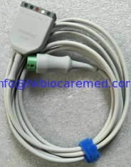 Chine La goupille originale 3/5-lead de Mindray 12 a dédoublé le type principal de Defibrillation de câble d'ECG, EV6201 modèle, 3m, 0010-30-43127 fournisseur