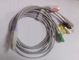 compatible 5 mènent le fil de connexion d'ECG avec l'extrémité d'agrafe, le CEI, M1971A fournisseur