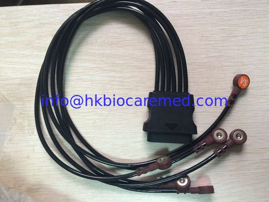 Fil de connexion ECG d'origine , extrémité à pression pour Life Pack 12, défibrillateur